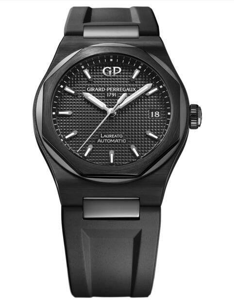 Buy Girard-Perregaux Replica Laureato 38 mm Ceramic 81005-32-631-FK6A watch
